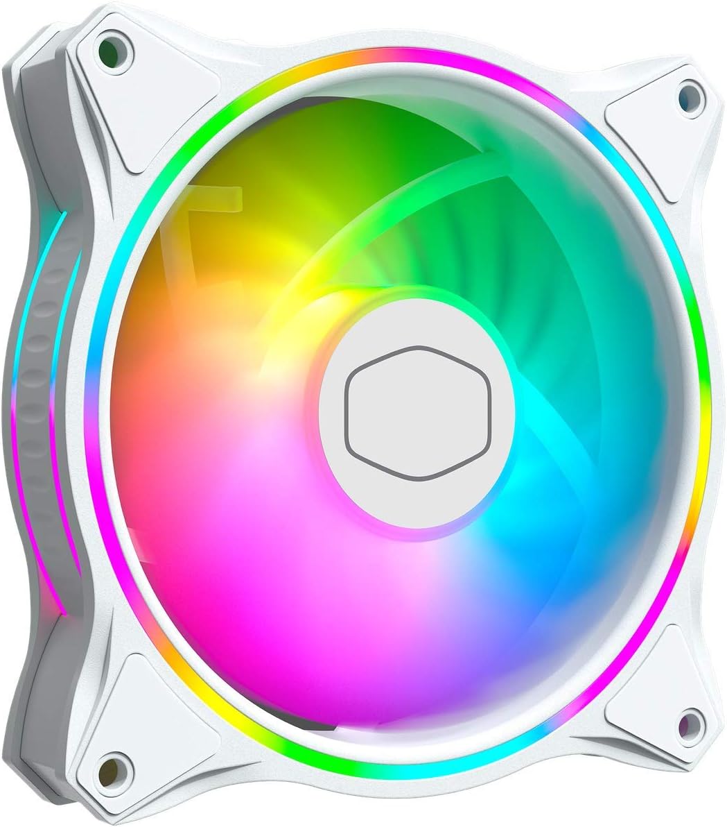 Cooler Master Case Fan MF120 MASTERFAN HALO CASE FAN (WHITE) Cooler Master Case Fan MF120 MASTERFAN HALO CASE FAN (WHITE)